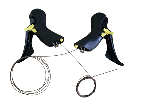 SHIMANO Dura-Ace ST-9120 2x11s L+R Shift Hydraulic Disc Brake Levers & calipers - Picture 5 of 13