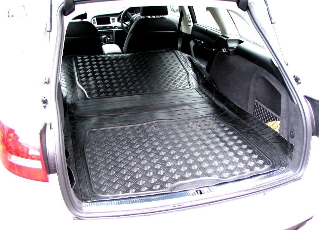 Audi A6 C7 Avant Estate 2011 On Rubber Boot Mat Liner Options Bumper Protector
