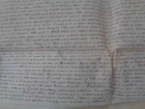 1804 VELLUM DOCUMENT CONVEYANCE OF LANDS GREAT GLEMHAM TO CHARLES LONG SUFFOLK - Picture 7 of 24