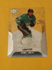2016-17 Upper Deck Ice Premieres #132 Gemel Smith RC #/1299 Dallas Stars 