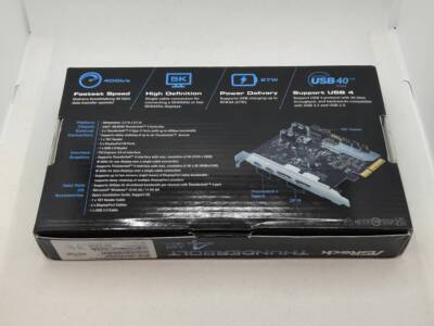 ASRock Thunderbolt 4 AIC R2.0 Extension Board Intel PCI Express