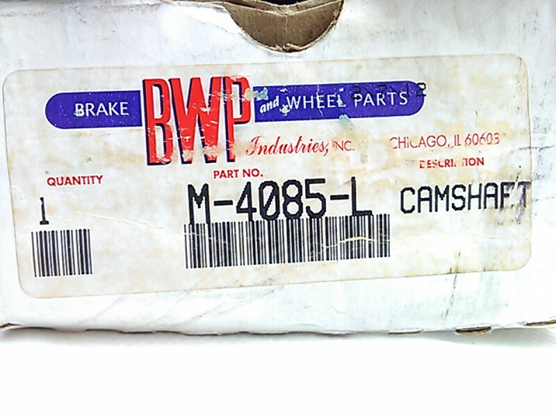 BWP Brake and Wheel Parts Camshaft brake L/H M4085L eBay