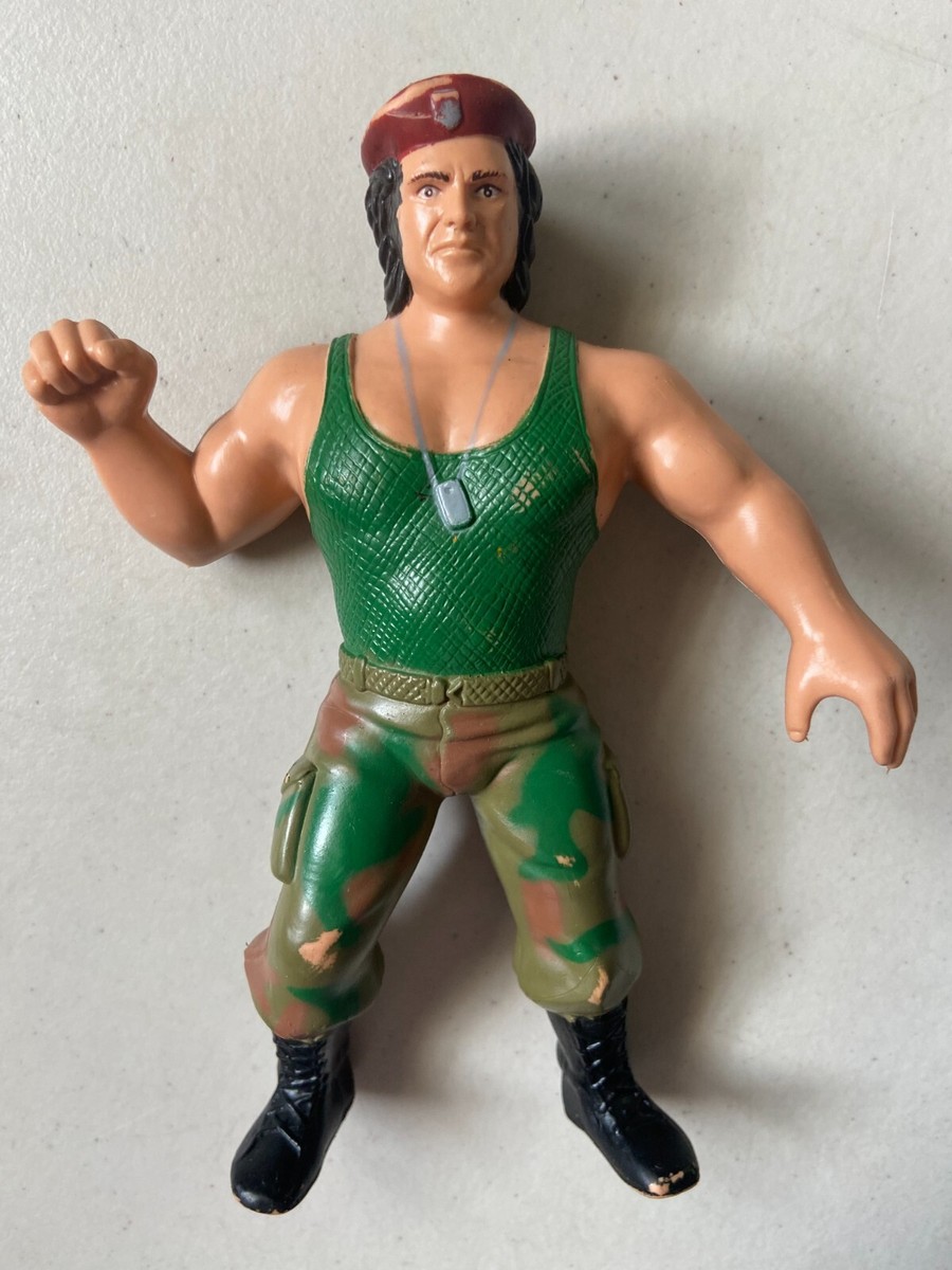WWF LJN Corporal Kirchner Wrestling Figure WWE No Beard No Stubble