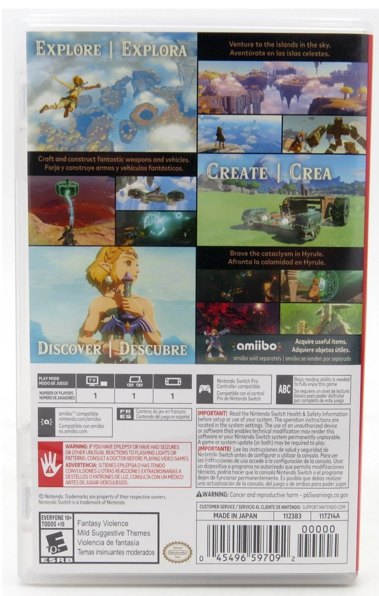 Purchase The Legend of Zelda: Tears of the Kingdom game, amiibo, and more  for the Nintendo Switch™️ system.