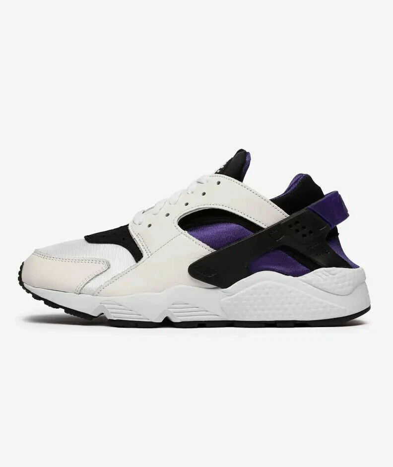 Nike Air Huarache Size 7 Womens White Purple Punch DH4439 105 Size 5.5 Mens
