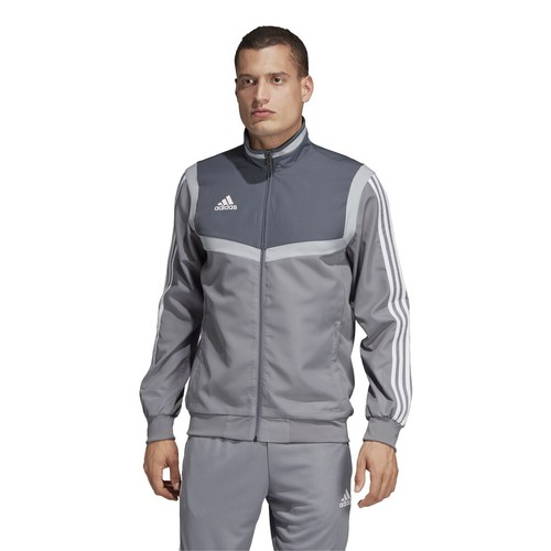 Adidas DW4787 Tiro 19 Presentation Jacket Grey IN Size S | eBay