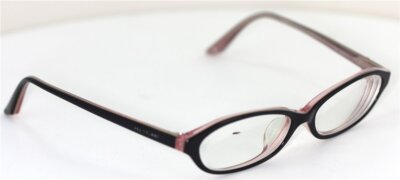 Jill Stuart  Brille 05-0742 C3 schwarz/ transp. rosa glasses FASSUNG eyewear