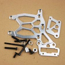 Rear Alloy Upper Plate & Brake Brace Fits HPI Baja 5B 5T 5SC King Motor