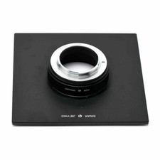 Adapter Back Board For Nikon NF To Sinar 4x5 Photograph Adapter Camera Hot