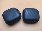Lot Of 2 - Earphone Headphone Earbud Carrying Hard Cases