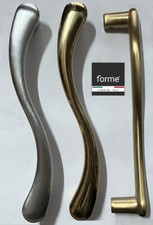 MANETTONE MANIGLIONE PORTONE ESSE 265 mm CROMO SATINATO CROMATO