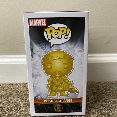 Funko Doctor Strange 439 ゴールド フィギュア Funko Pop! Doctor Strange Gold Chrome Marvel #439 Fan Vote