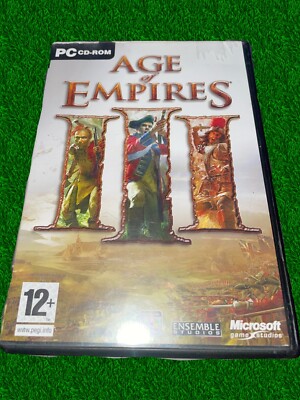Age of Empires 3 PC CD-ROM - komplett mit Anleitungen & Discs in gutem Zustand