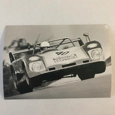 Vintage Racing Photo Photograph 1976 300KM Nurburgring Lola T294 BMW Car Bross