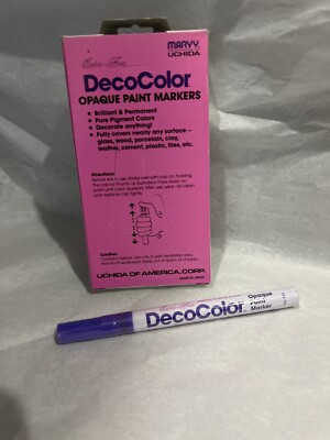 Marvy Uchida DECOColor Extra Fine Liquid VIOLET Marker 140