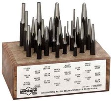 Mayhew MAY80040 Punch Set in Wood Box, 24-Pie...