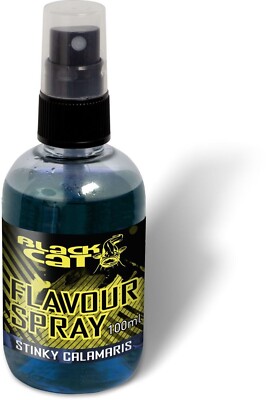 Black Cat Flavour Spray Stinky Calamaris 100ml Wallerspray Lockstoff Wels Waller