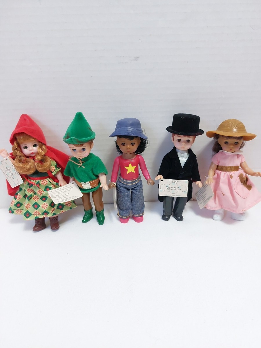 McDonald's Madame Alexander Happy Meal Toys Lot Of 5 Groom Teddy