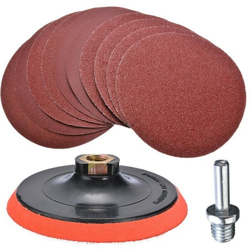 10* Mixed Grit Hook Loop Sanding Discs 