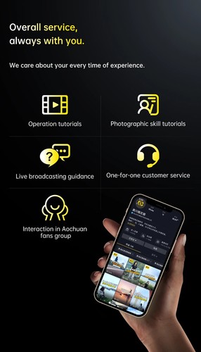 3-axis Handheld Gimbal Stabilizer for IPhone Android Facial Intelligent Tracking - Picture 17 of 19