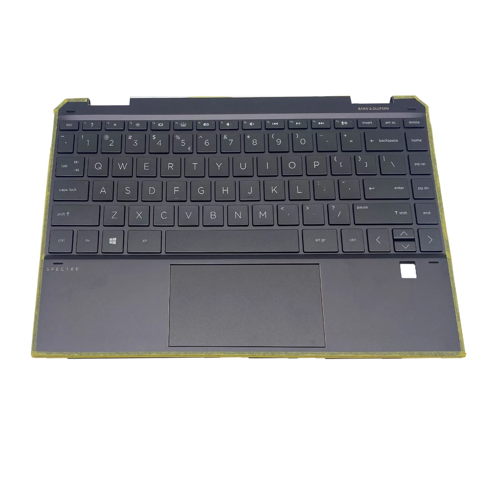 FAMFUTR Palmrest Keyboard Backlit Touchpad For HP Spectre X360 13-AW TPN-Q225 L73748-001