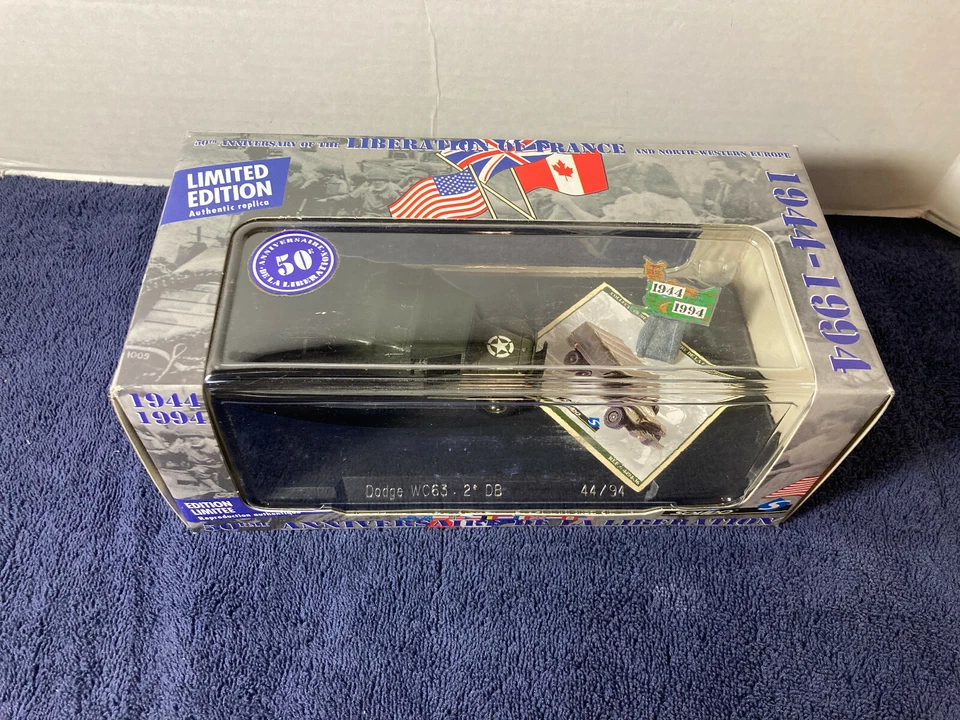 Грузовик Solido 50th Anniversary (44/94) Liberation Dodge WC63 — литой в коробке - Изображение 3 из 4