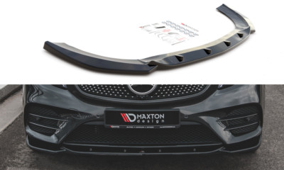 CUP Spoilerlippe SCHWARZ für Mercedes V Klasse W447 FL AMG Line Frontspoiler V1