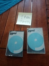 lot 2 K7 AUDIO VIERGES-PYRAL-LOW NOISE-cassette audio tape