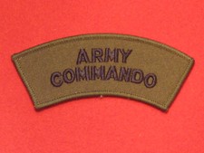BRITISH ARMY COMMANDO SHOULDER