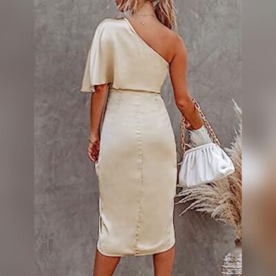 cupshe off the shoulder dress Off-Shoulder Flounce Maxi Dress in Tropical Print for Vacation