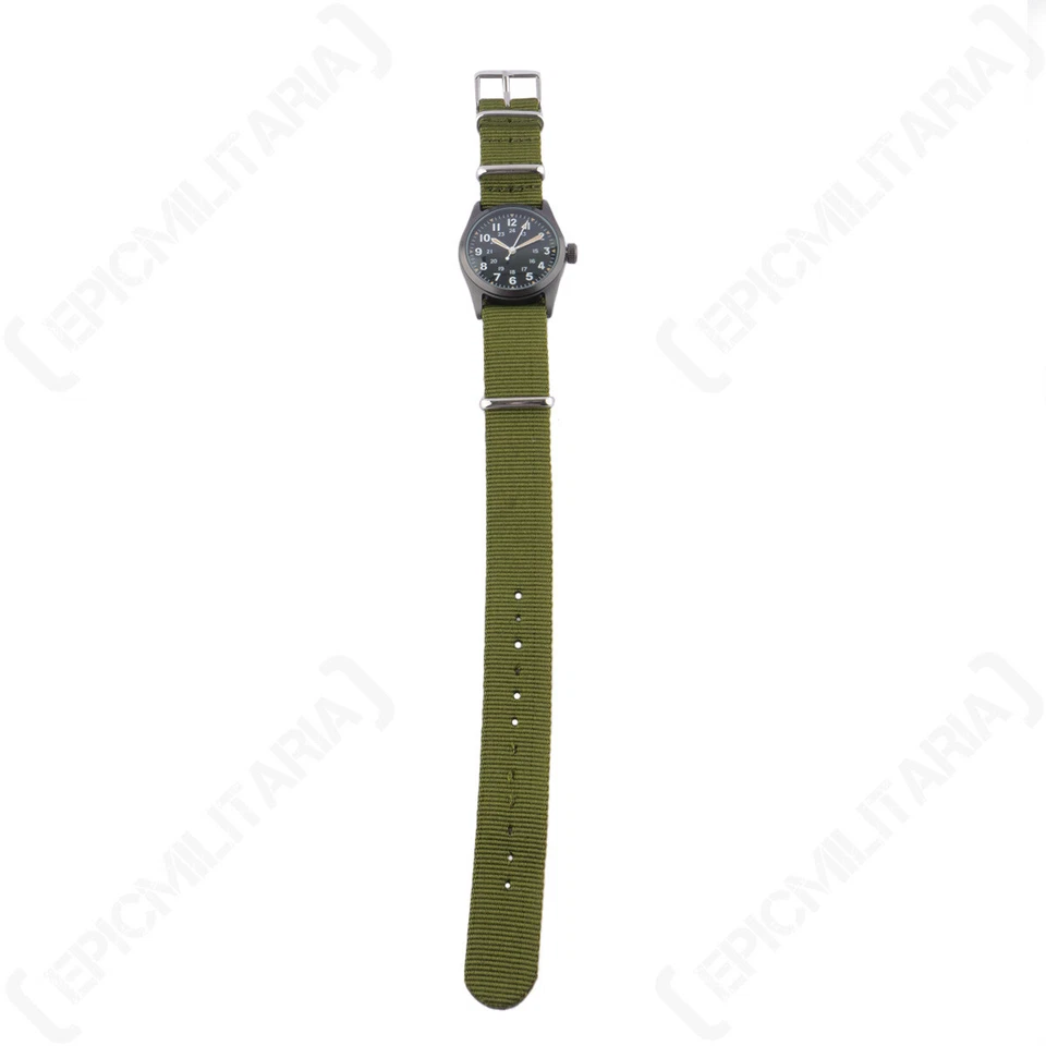 Reloj Servicio Militar "The Grunt" Patrón Guerra Vietnam Estados Unidos en Caja de Presentación - Imagen 3 de 4