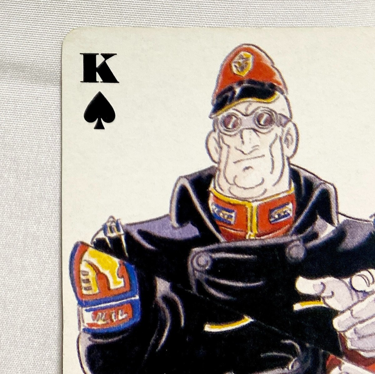 Bask Om Z Gundam Animage 1985 Playing Card Animation Bandai Spade