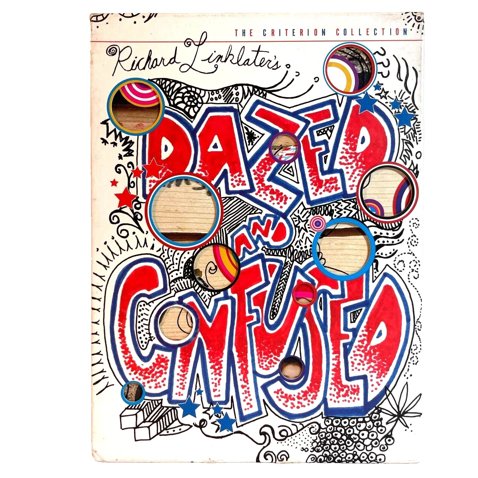 Edición Criterion DVD y aturdido y confundido discos Blu-ray