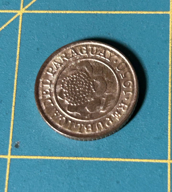 1950 Paraguay 1 Centimo coin