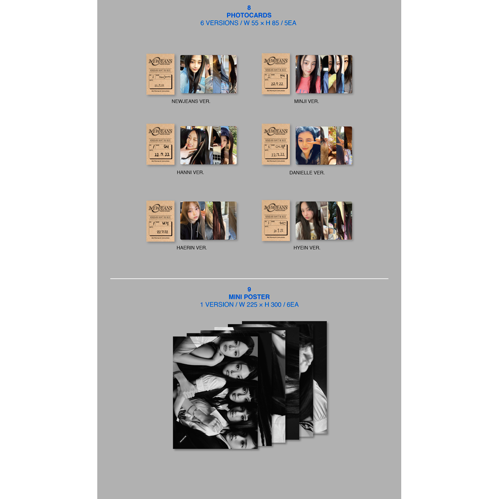K-pop NEWJEANS - 1st EP [NEW JEANS] Bluebook ver. (NJS01EP) | eBay