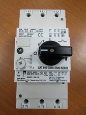 💥ALLEN BRADLEY 25 AMP MOTOR CIRCUIT BREAKER 3P 600 VAC 140-CMN-2500