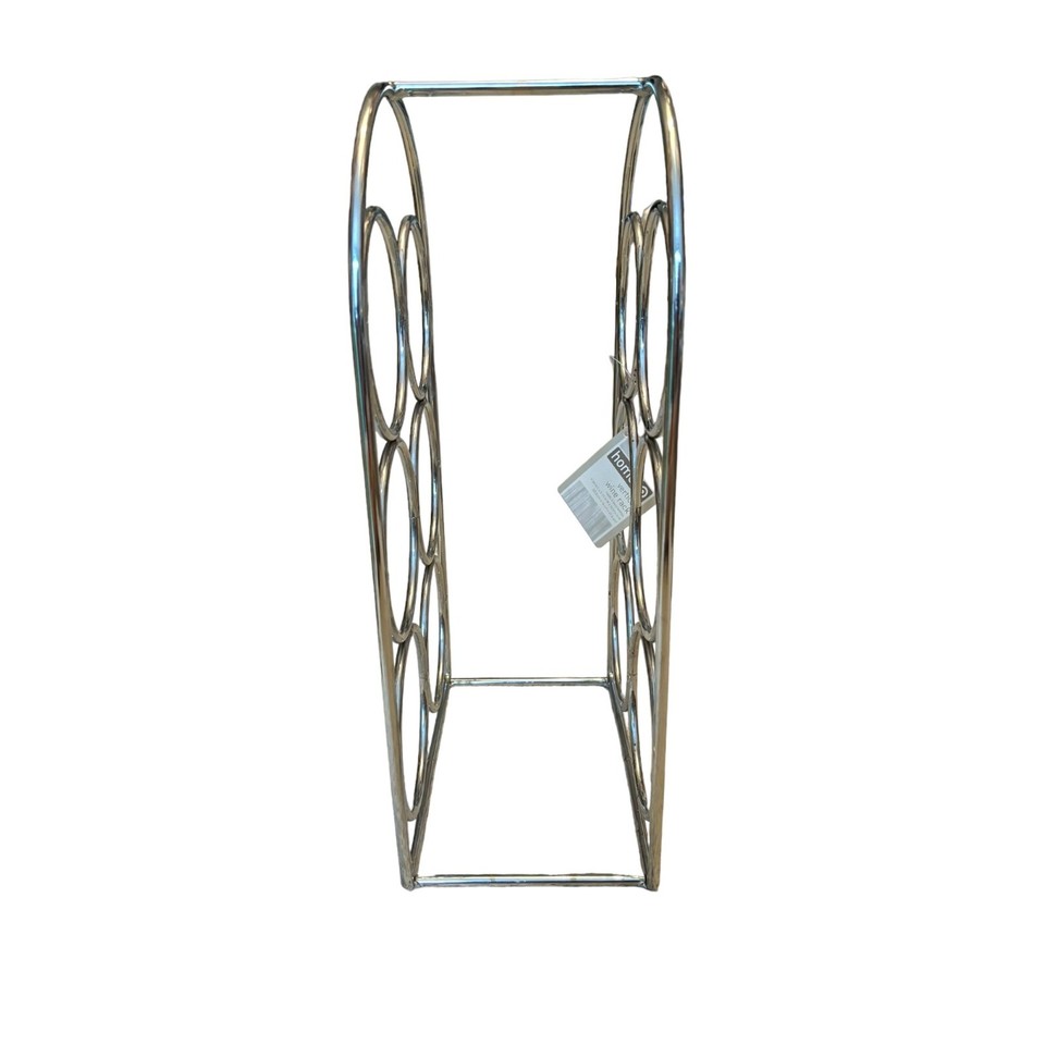 Stainless Steel Arched Six Bottle Wine Rack New 9.25 x 16 eBay