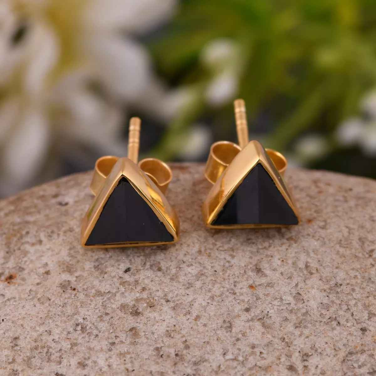 Elegant Pyramid Studs Earrings, Pyramid Studs Earrings