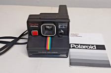 Vintage Polaroid Time Zero One Step Instant Land Camera Rainbow Pristine Clean