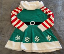 Holiday Time Christmas Sweater Dress Size L