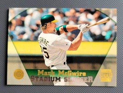 MARK McGWIRE - 1997 Stadium Club Slugger #384    **MINT**  FREE SHIP & RETURN!