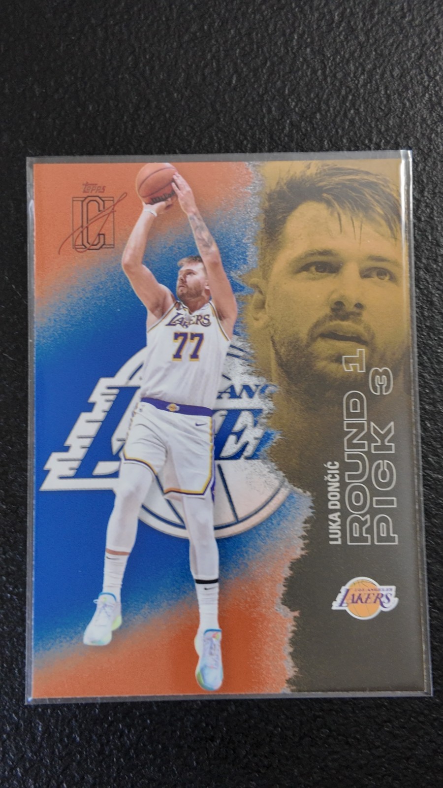 2025-26 NBA Signature Class - Luka Doncic #83 Blue and Orange Parallel