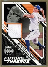2021 Panini Elite Extra Baseball Future Threads RC Patch Michael McGreevy