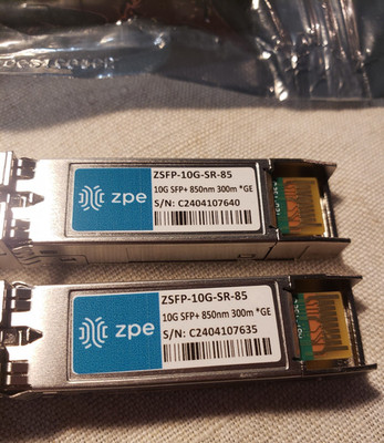 Lot of 12  ZSFP-10G-SR-85 10G SFP+ 850nm 300m *GE Transceiver Module