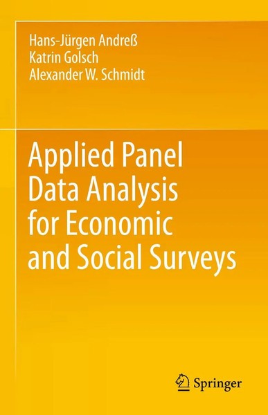 Hans-JüRgen Andreß (U. A.) | Applied Panel Data Analysis For Economic And...-image