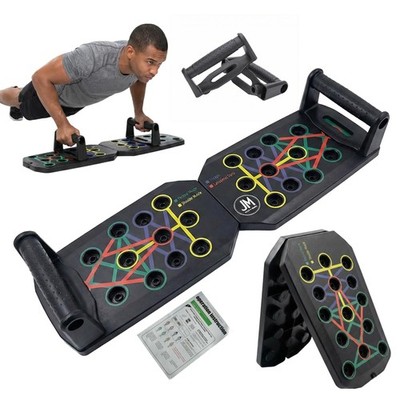 Portable Push Up Board 20in1  Multifunctional Home Gym Equipment
