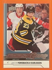 2017-18 Upper Deck - Young Guns Jakob Forsbacka-Karlsson #235 (RC)