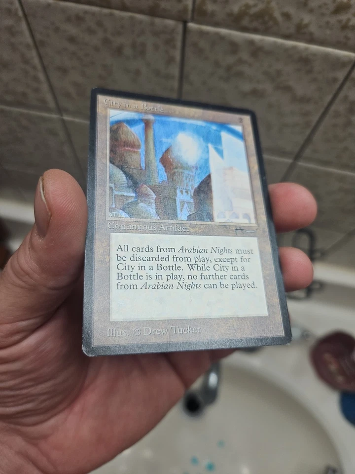 MTG Arabian Nights - City in a Bottle - Magic the Gathering LP/NM - Image 2 of 3