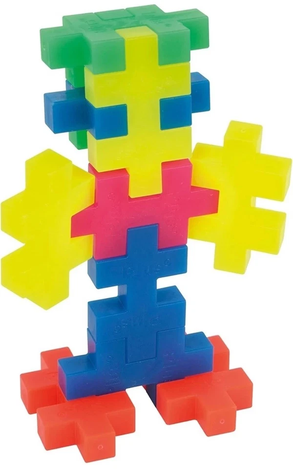 Plus-Plus: Tubo al neon BIG 15 pezzi - Immagine 3 di 4