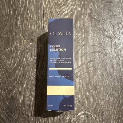 1X OLAVITA Liquid Solution Anti Aging Serum 30 ml 1.01 oz  New Sealed New